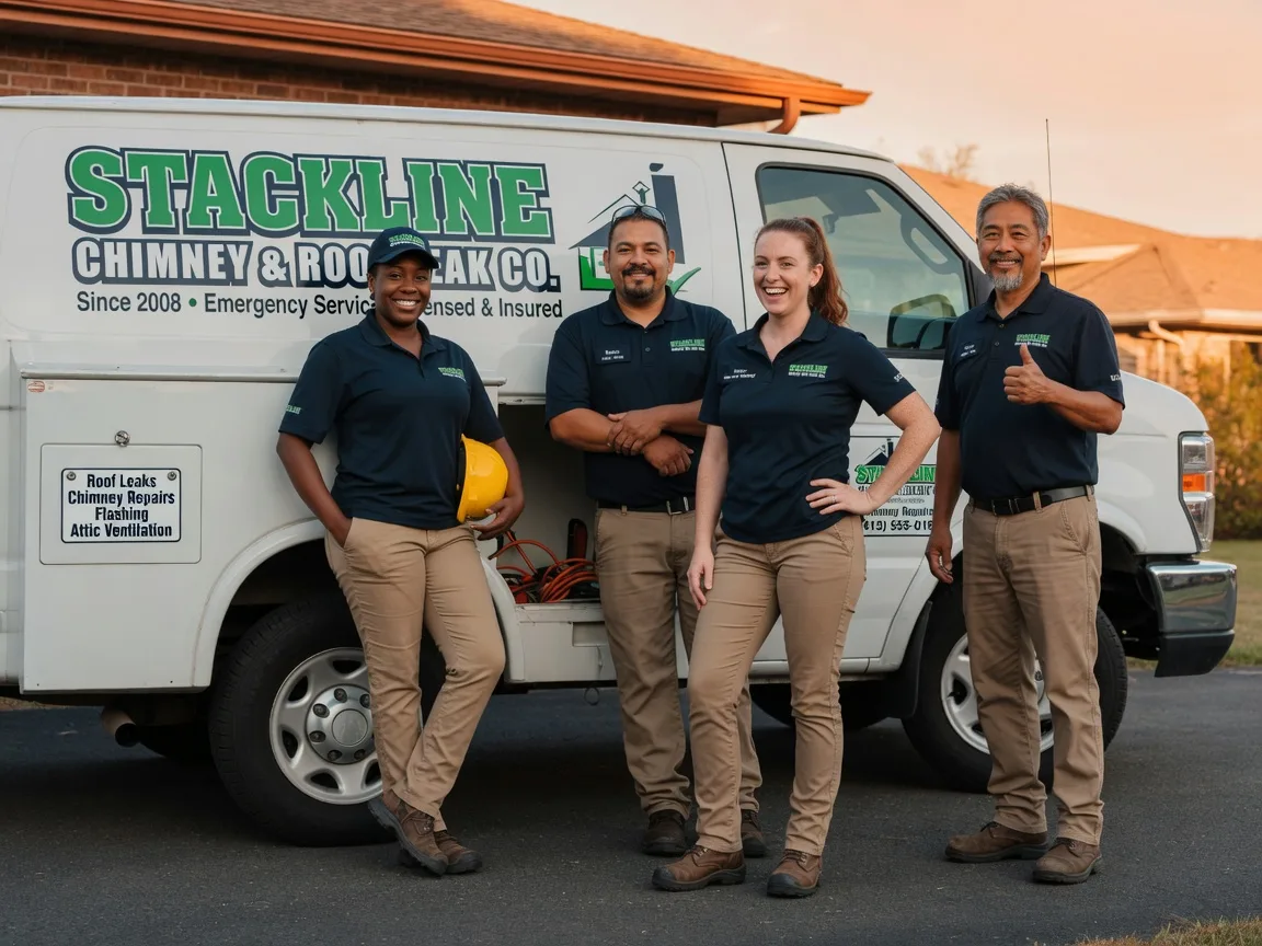 Chimney flashing repair company in Jackhorn, KY